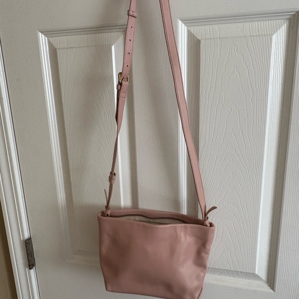 J. Crew Blush Pink Crossbody Bag